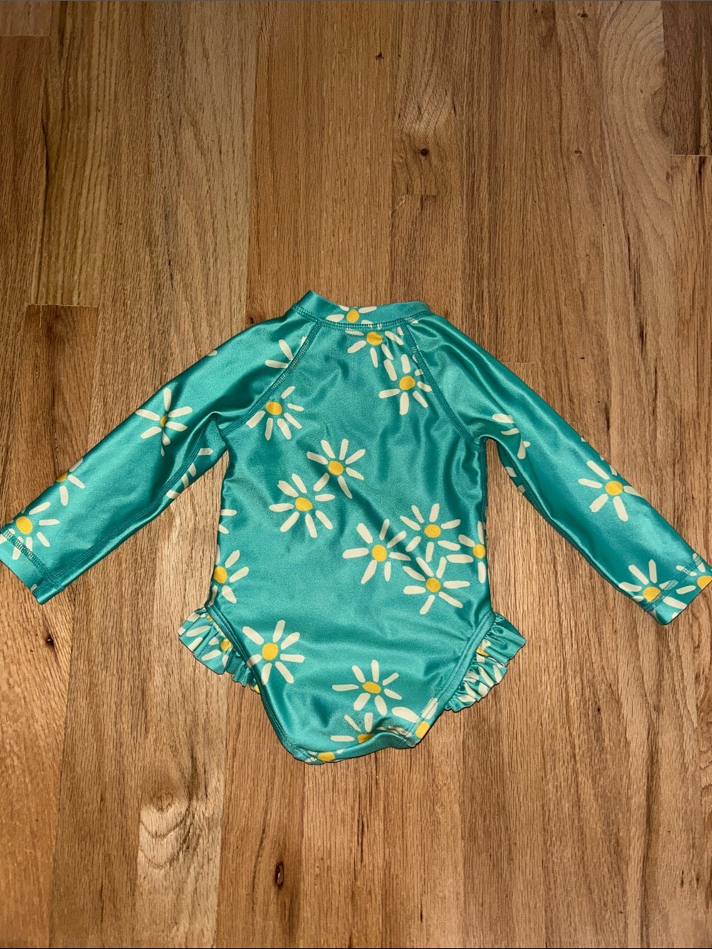 Tea Collection Rash Guard Ruffle Baby Swimsuit - Picture 5 of 5